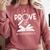 Prove It Text Evidences Reading Teacher First Day Of School Comfort Colors Sweatshirt Crimson