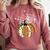 Pumpkin Music Teacher Halloween Fall Music Notes Autumn Comfort Colors Sweatshirt Crimson