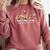 Pumpkin PE Teacher Team Physical Education Autumn Fall Comfort Colors Sweatshirt Crimson