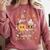 Pumpkin Spice Makes Teacher Nice Retro Fall Spooky Season Comfort Colors Sweatshirt Crimson Pumpkin Spice Makes Teacher Nice Retro Fall Spooky Season Comfort Colors Sweatshirt Crimson