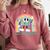 Rainbow AAC Awareness Month SPED Teacher SLP Communication Comfort Colors Sweatshirt Crimson Rainbow AAC Awareness Month SPED Teacher SLP Communication Comfort Colors Sweatshirt Crimson