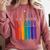 Rainbow Roygbiv Kids Artist Costume Art Teacher Comfort Colors Sweatshirt Crimson Rainbow Roygbiv Kids Artist Costume Art Teacher Comfort Colors Sweatshirt Crimson