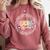 Reading Squad Teacher Reader Librarian Interventionist Team Comfort Colors Sweatshirt Crimson