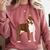 Red Boston Terrier Dog Comfort Colors Sweatshirt Crimson