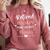 Retired Teachers Make The Best Nanas Cute G Ma Nana Grandma Comfort Colors Sweatshirt Crimson