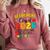Retirement Class Of 2026 Countdown In Progress Teacher Comfort Colors Sweatshirt Crimson