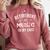 Retirement Is Music To My Ears Retired Music Teacher Comfort Colors Sweatshirt Crimson
