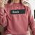 Retro ABCD Teacher Tour Kindergarten Teacher Back To School Comfort Colors Sweatshirt Crimson
