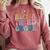 Retro Aloha Third Grade Teacher Summer Vacation Beach Hawaii Comfort Colors Sweatshirt Crimson Retro Aloha Third Grade Teacher Summer Vacation Beach Hawaii Comfort Colors Sweatshirt Crimson