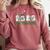 Retro Christmas Snowman FCS Teacher Family Consumer Science Comfort Colors Sweatshirt Crimson Retro Christmas Snowman FCS Teacher Family Consumer Science Comfort Colors Sweatshirt Crimson