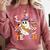 Retro Floral Ghost Trick Or Teach Groovy Teacher Halloween Comfort Colors Sweatshirt Crimson Retro Floral Ghost Trick Or Teach Groovy Teacher Halloween Comfort Colors Sweatshirt Crimson