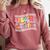 Retro Special Education Squad Groovy Dream Team SPED Teacher Comfort Colors Sweatshirt Crimson Retro Special Education Squad Groovy Dream Team SPED Teacher Comfort Colors Sweatshirt Crimson