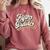 Retro Sunset Fifth Grade Teacher & Student Back To School Comfort Colors Sweatshirt Crimson Retro Sunset Fifth Grade Teacher & Student Back To School Comfort Colors Sweatshirt Crimson