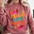 Retro Teach Love Inspire Back To School Teachers Comfort Colors Sweatshirt Crimson Retro Teach Love Inspire Back To School Teachers Comfort Colors Sweatshirt Crimson