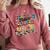 Retro Teaching Future Leaders Groovy Teacher Back To School Comfort Colors Sweatshirt Crimson Retro Teaching Future Leaders Groovy Teacher Back To School Comfort Colors Sweatshirt Crimson