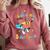 Retro Teaching Is My Superpower Apple Teacher Appreciation Comfort Colors Sweatshirt Crimson Retro Teaching Is My Superpower Apple Teacher Appreciation Comfort Colors Sweatshirt Crimson