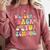 Retro Welcome Back To School Teacher Appreciation Boys Girls Comfort Colors Sweatshirt Crimson Retro Welcome Back To School Teacher Appreciation Boys Girls Comfort Colors Sweatshirt Crimson