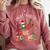 Santa's Favorite Music Teacher Christmas Santa Hat Matching Comfort Colors Sweatshirt Crimson Santa's Favorite Music Teacher Christmas Santa Hat Matching Comfort Colors Sweatshirt Crimson