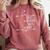School Psychologist Coffee Student Teacher Psychology Men Women Comfort Colors Sweatshirt Crimson
