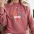 School For Teachers Students Monitor Recess Crew Team Comfort Colors Sweatshirt Crimson