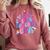In My Science Teacher Era Teacher Comfort Colors Sweatshirt Crimson