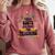 These Boots Are Made Teaching Western Cowboy Teacher Comfort Colors Sweatshirt Crimson