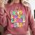 In My Second Grade Era Teachers Women Back To School Girls Comfort Colors Sweatshirt Crimson
