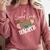 Second Grade Teacher Leopard Pencil 2nd Grade Women Teacher Comfort Colors Sweatshirt Crimson