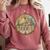 Sedona Arizona Nature Mountains Hiking Outdoors Comfort Colors Sweatshirt Crimson