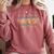 Sedona Comfort Colors Sweatshirt Crimson