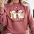 Silly Goose Spooky Teacher Halloween Cute Goosebumps Comfort Colors Sweatshirt Crimson Silly Goose Spooky Teacher Halloween Cute Goosebumps Comfort Colors Sweatshirt Crimson