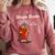 Slope Dude Algebra Geometry Middle School Math Teacher Comfort Colors Sweatshirt Crimson
