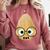 The Smart Seed Good Egg Teacher Halloween Costume Food Group Comfort Colors Sweatshirt Crimson