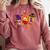 I Smell Children Witch Teacher Halloween Trick Or Teach Comfort Colors Sweatshirt Crimson