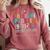 Solve The Problem 67 Six Seven Math Teacher School Comfort Colors Sweatshirt Crimson