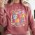 I Speak Toddler Back To School Teacher Comfort Colors Sweatshirt Crimson I Speak Toddler Back To School Teacher Comfort Colors Sweatshirt Crimson