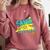 Specials Team Elementary School Teachers Cute Trendy Retro Comfort Colors Sweatshirt Crimson
