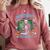 Spooky Halloween Math Teacher Comfort Colors Sweatshirt Crimson Spooky Halloween Math Teacher Comfort Colors Sweatshirt Crimson
