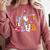 Spooky Teacher Club Halloween Comfort Colors Sweatshirt Crimson Spooky Teacher Club Halloween Comfort Colors Sweatshirt Crimson