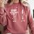 Stop You'Re Under A Rest Music Teacher Comfort Colors Sweatshirt Crimson
