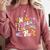 In My Student Teaching Era Back To School Teacher Team Comfort Colors Sweatshirt Crimson