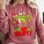 My Students Stole My Heart Teacher Holiday Merry Christmas Comfort Colors Sweatshirt Crimson