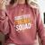 Substitute Teacher Squad Sub Teacher Substitute Teaching Comfort Colors Sweatshirt Crimson
