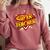 Super Teacher Superhero Back To School Teacher's Comfort Colors Sweatshirt Crimson
