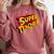 Super Teacher SuperTeacher Comfort Colors Sweatshirt Crimson Super Teacher SuperTeacher Comfort Colors Sweatshirt Crimson