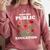 Support Public Education Cute Floral Teacher Red For Ed Comfort Colors Sweatshirt Crimson Support Public Education Cute Floral Teacher Red For Ed Comfort Colors Sweatshirt Crimson