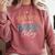 Surprise I'm Your Teacher Today Women Substitute Teacher Comfort Colors Sweatshirt Crimson Surprise I'm Your Teacher Today Women Substitute Teacher Comfort Colors Sweatshirt Crimson