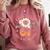 I Survived 67 Days Of School Groovy Retro Teachers Girls Comfort Colors Sweatshirt Crimson I Survived 67 Days Of School Groovy Retro Teachers Girls Comfort Colors Sweatshirt Crimson