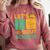 Lets Tacos Bout Science Teacher Chemistry Physics Comfort Colors Sweatshirt Crimson
