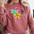 Teach Coquette Bow Teacher Back To School Happy First Day Comfort Colors Sweatshirt Crimson Teach Coquette Bow Teacher Back To School Happy First Day Comfort Colors Sweatshirt Crimson